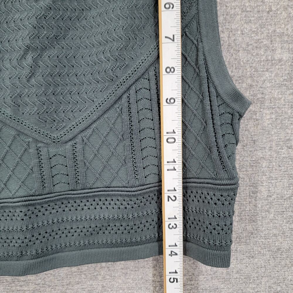 BABATON ARITZIA POINTELLE CROP TOP, SIZE M - Picture 8 of 8